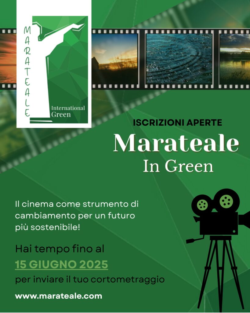 Al via concorso cinematografico “Marateale in Green