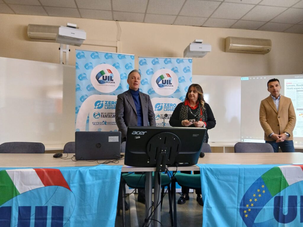 Sicurezza sul lavoro: la UIL Basilicata incontra gli studenti del Liceo “G. Galilei” e dell’IPSIA “G. Giorgi” di Potenza