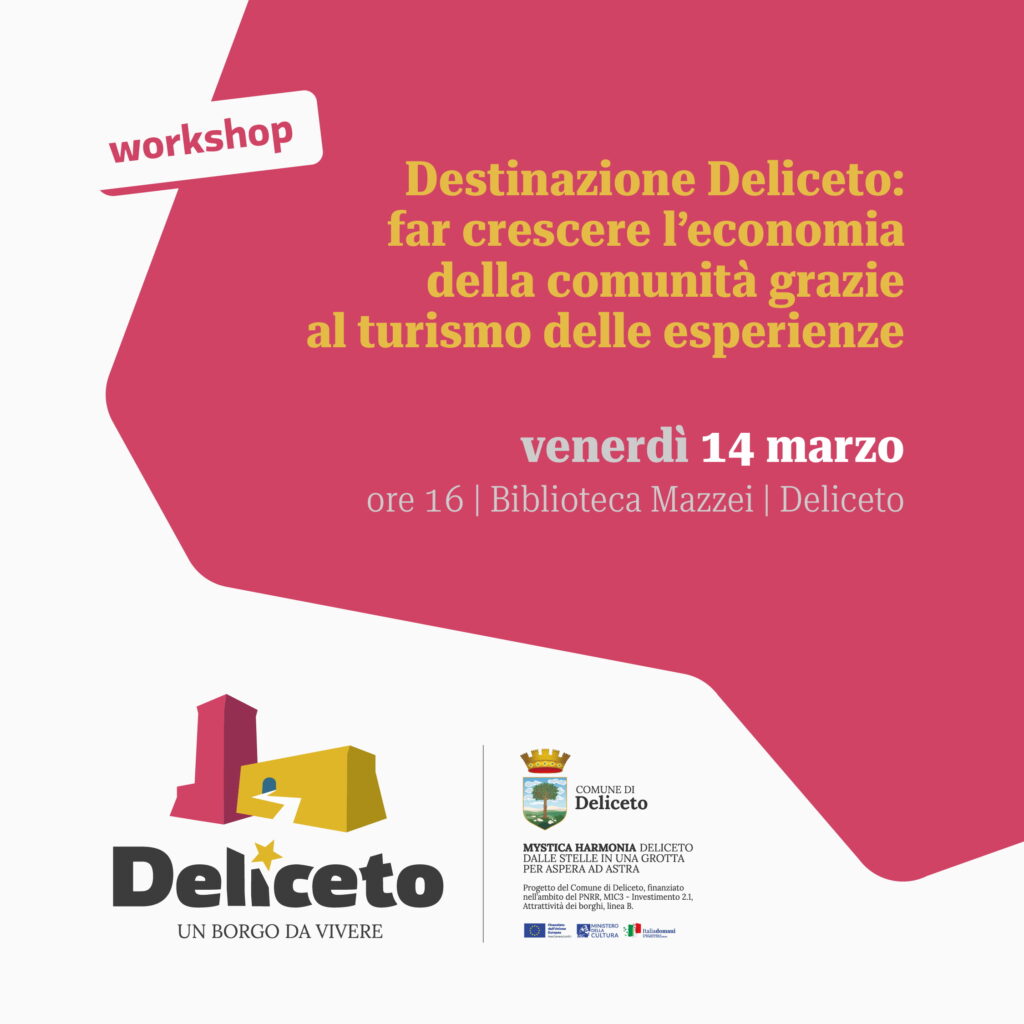 Crowdfunding, startup ed experience per valorizzare Deliceto
