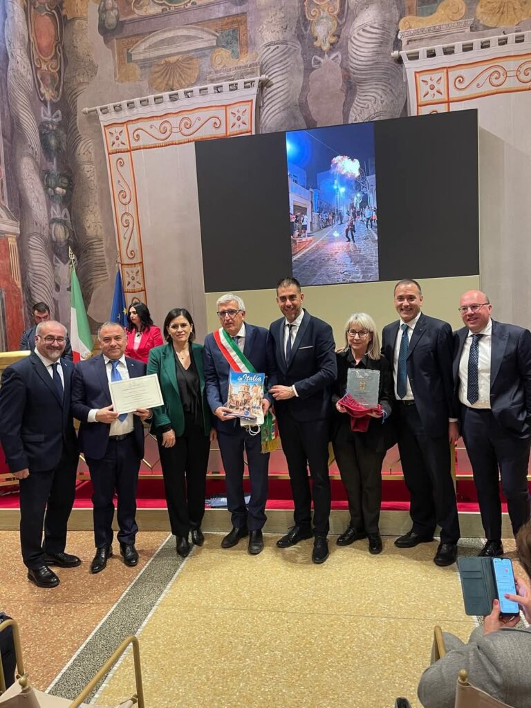 In Senato consegnato agli eventi di Melfi, Venosa, Pisticci, Satriano di Lucania e Rivello il prestigioso marchio di qualità Epli senato