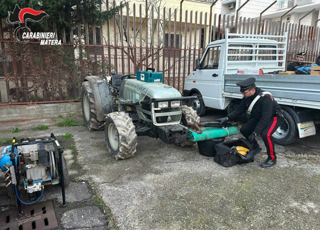 Scanzano Jonico: arrestato dai Carabinieri di Policoro il presunto autore di un furto Carabinieri