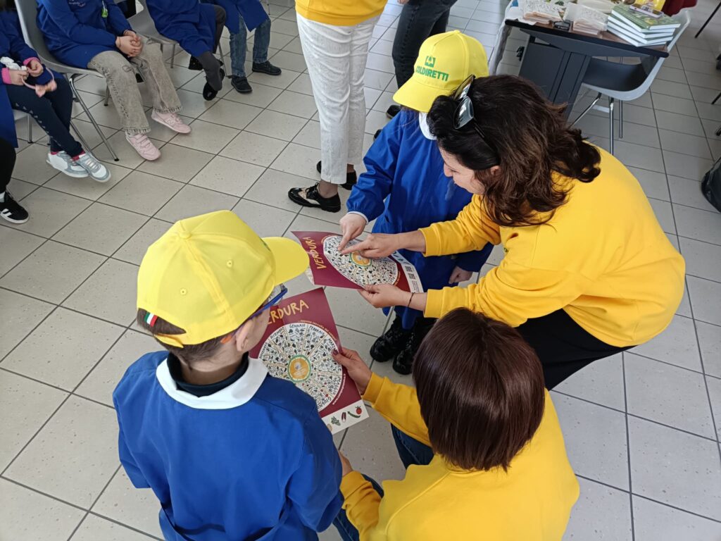 Coldiretti Basilicata nelle scuole con l'agri-colazione in occasione delle “Giornate della Cura”