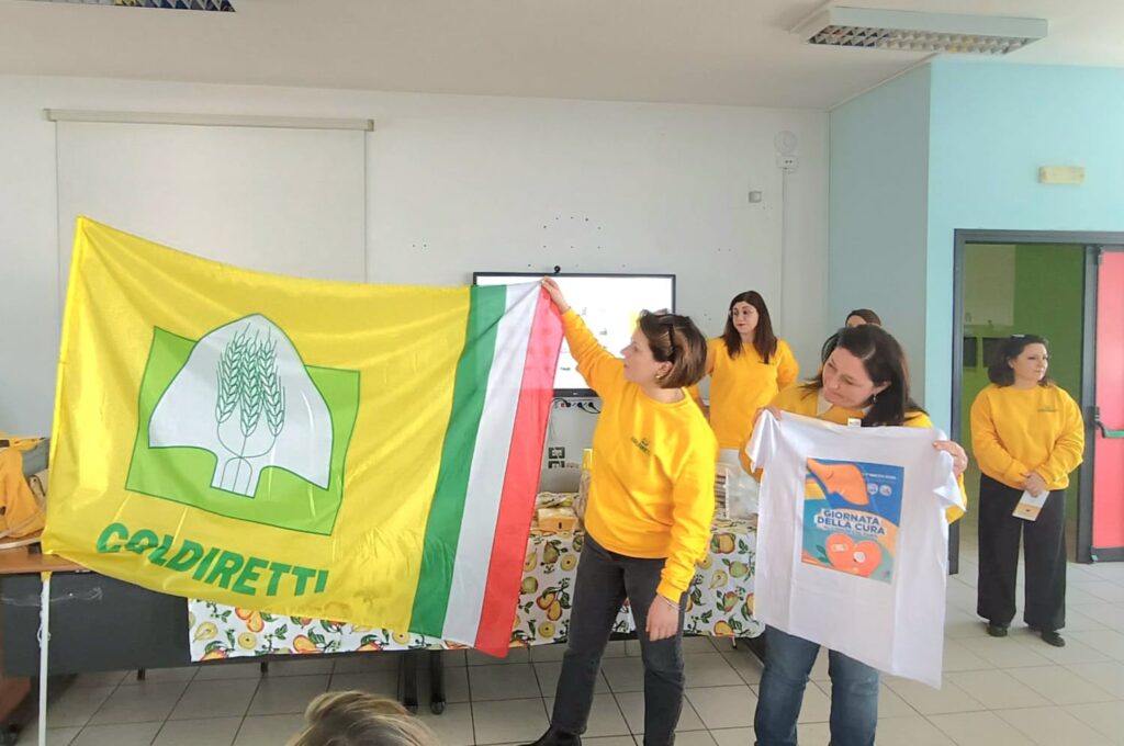 Coldiretti Basilicata nelle scuole con l'agri-colazione in occasione delle “Giornate della Cura”