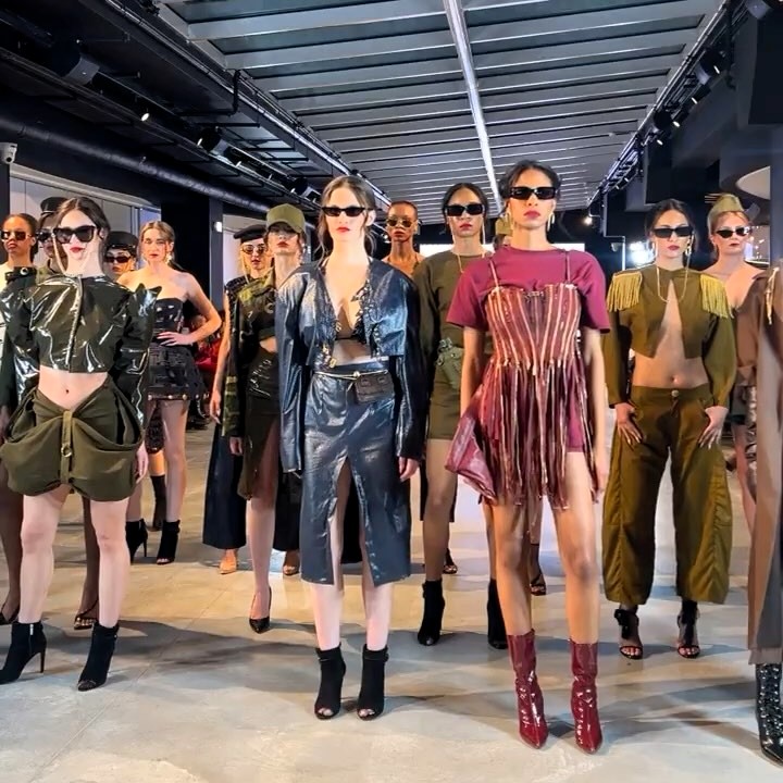La lucana Dafne Vena alla Fashion Week di Parigi