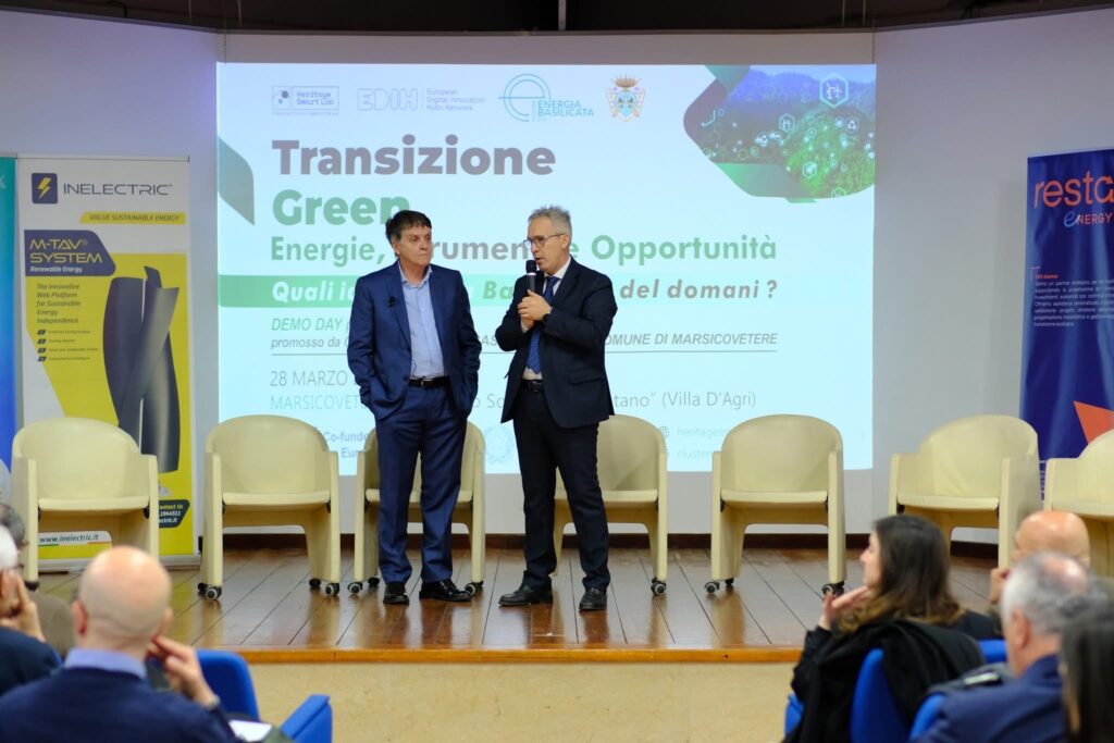 A Marsicovetere Demo Day sulla transizione energetica con amministratori, Enti Pubblici e Imprese. Presente anche Davide Tabarelli transizione energetica