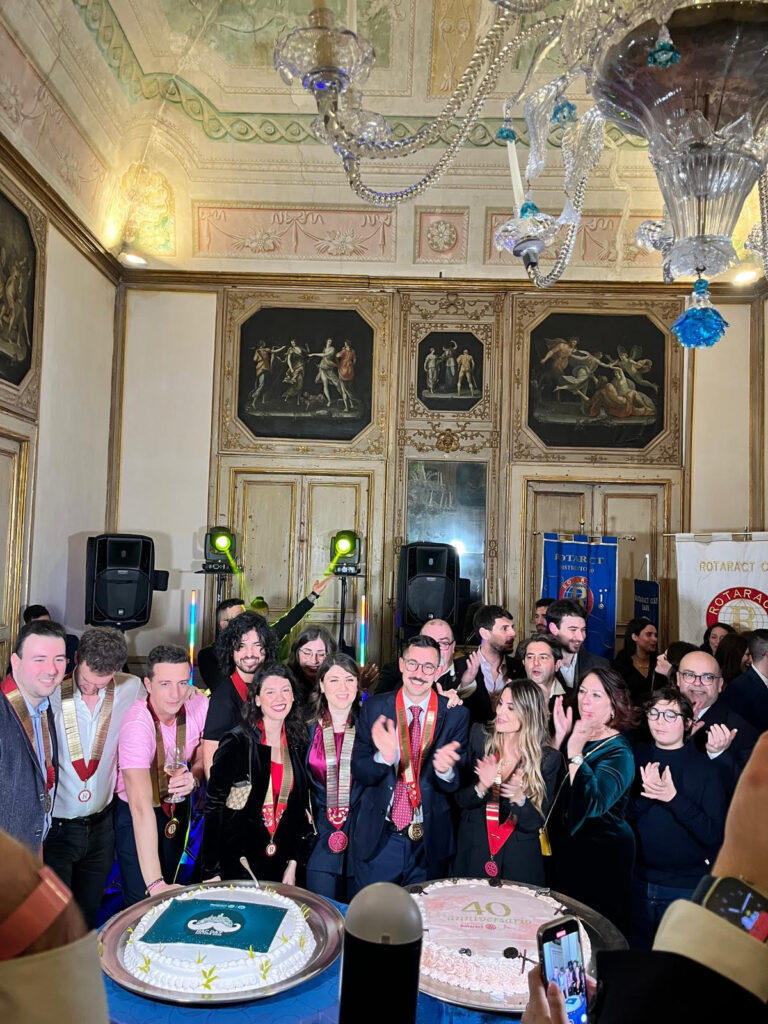 Il Rotaract Club di Matera celebra 40 anni di impegno e servizio durante l’evento Nazionale del Rotaract Day Matera