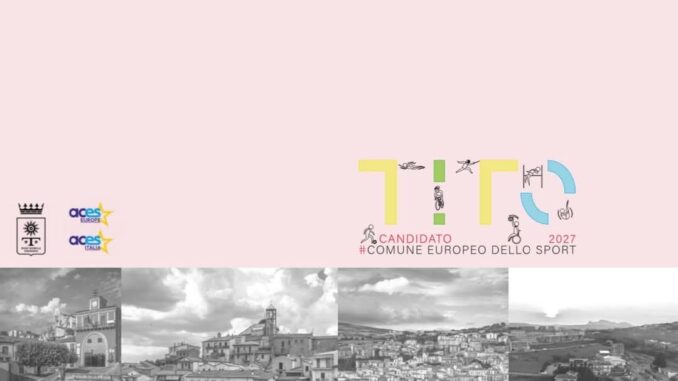 4 - TITO CITTA' EUROPEA DELLO SPORT 2027