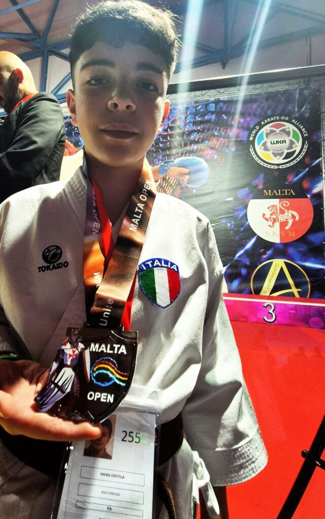 I COSTELLA SUL PODIO DEL MALTA OPEN