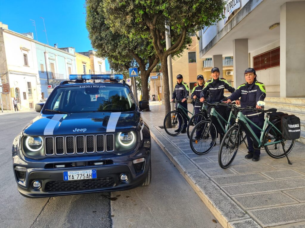 Grottaglie: Polizia Locale all'avanguardia con mezzi ecologici e un occhio di riguardo al decoro urbano grottaglie