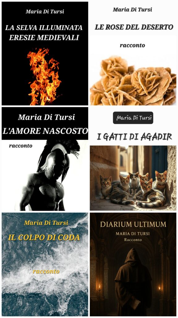 Maria Di Tursi pubblica una serie di cinquanta racconti nel suo blog letterario. blog