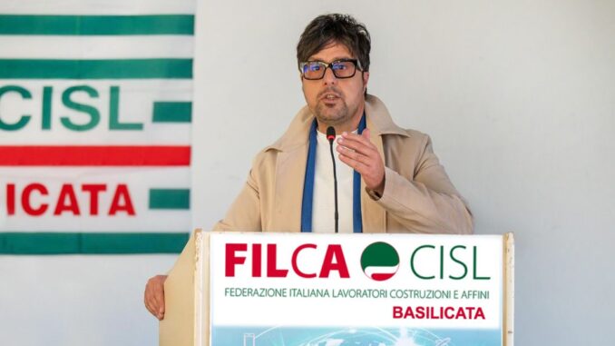 Angelo Casorelli segretario generale Filca Cisl Basilicata