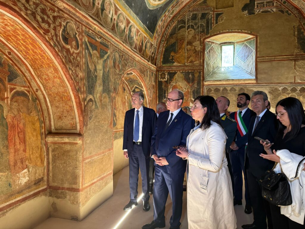 Bardi accoglie il Principe Alberto di Monaco a Irsina principe