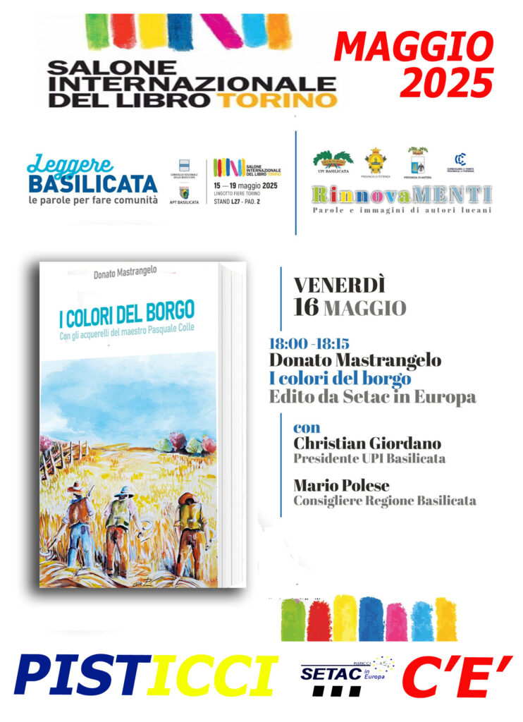 Al Salone Internazionale del Libro di Torino la presentazione del volume "I colori del borgo" torino