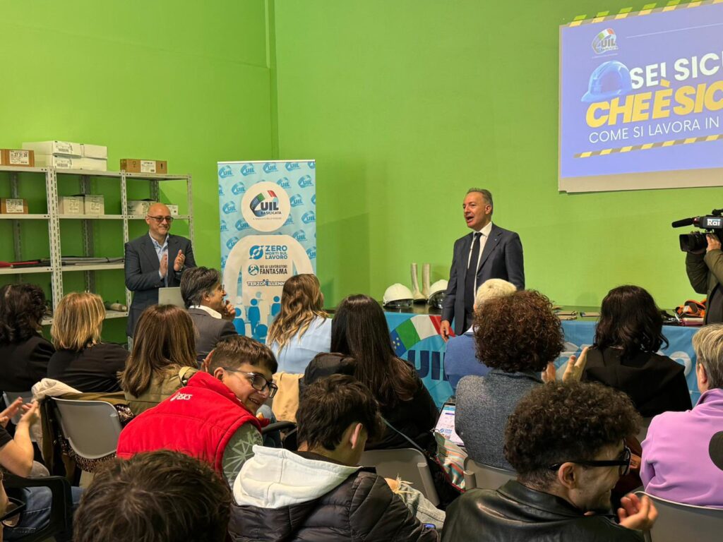 Concluso Progetto "Essere In-Sicuri" Uil-Istituti Galilei e Giorgi Potenza