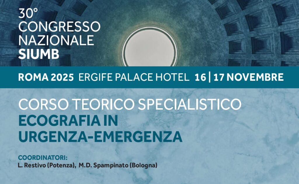 La Siumb sceglie il San Carlo per il coordinamento del corso nazionale di ecografia d’urgenza