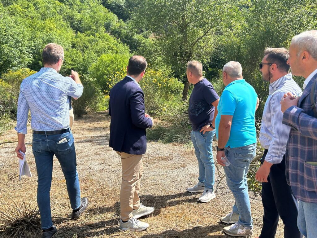 INIZIATI I LAVORI PER LA REALIZZAZIONE DI UN PERCORSO NATURALISTICO A VIETRI DI POTENZA