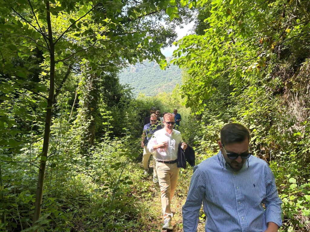 INIZIATI I LAVORI PER LA REALIZZAZIONE DI UN PERCORSO NATURALISTICO A VIETRI DI POTENZA