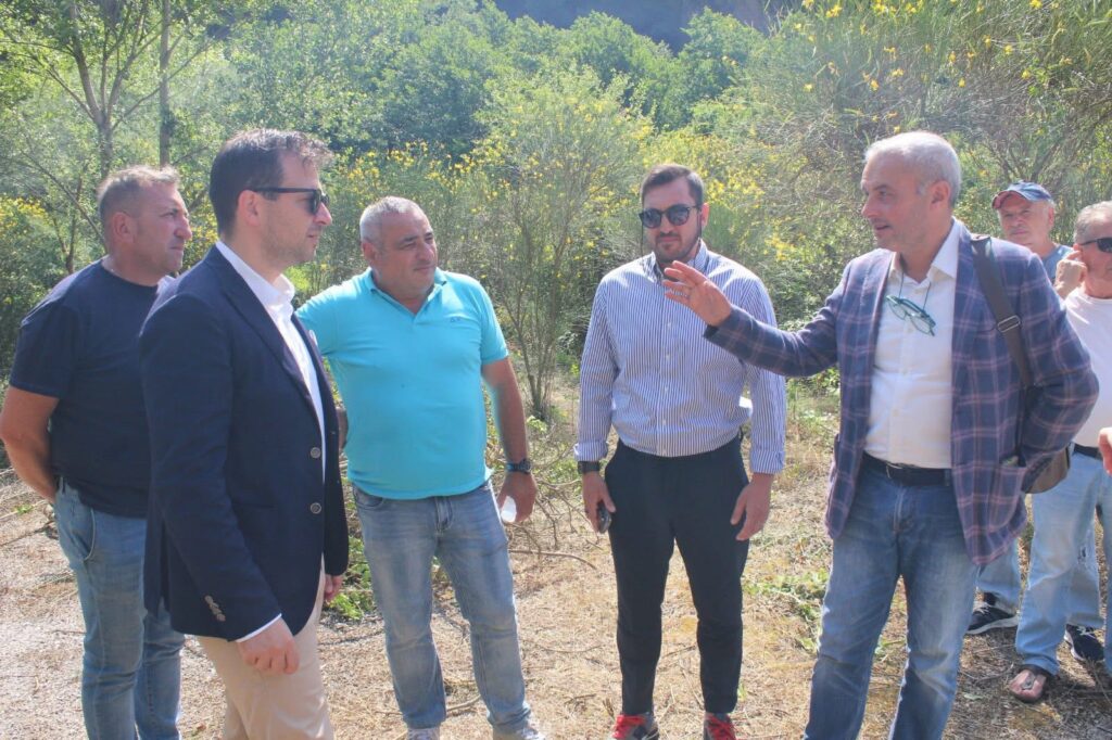 INIZIATI I LAVORI PER LA REALIZZAZIONE DI UN PERCORSO NATURALISTICO A VIETRI DI POTENZA