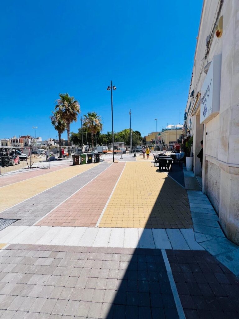 RIQUALIFICAZIONE DEL WATERFRONT DI SANTO SPIRITO DA GIOVEDÌ LUNGOMARE RIAPRE AL TRANSITO DI AUTO E PEDONI lungomare
