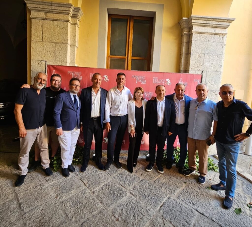 Consegnato a Melfi il Premio Pro Loco Basilicata Italìa alle eccellenze che esaltano la lucanità nel mondo