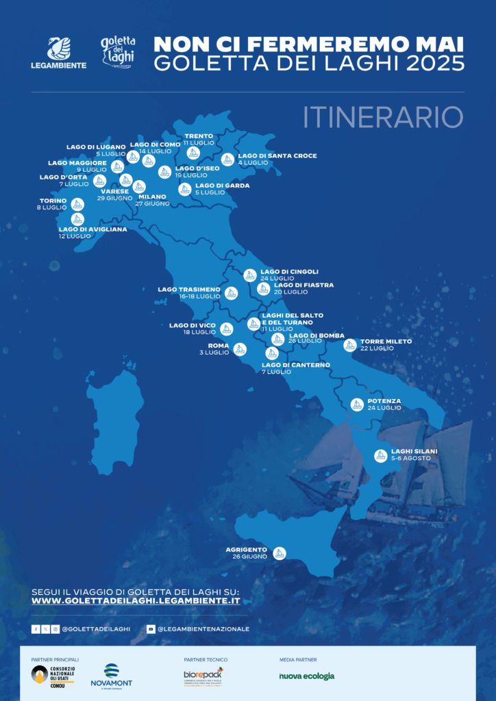 In Puglia Goletta dei Laghi presenta i dati delle analisi microbiologiche dei laghi di Varano e Lesina e le 7 proposte per una gestione idrica unitaria tra Puglia, Basilicata, Molise goletta