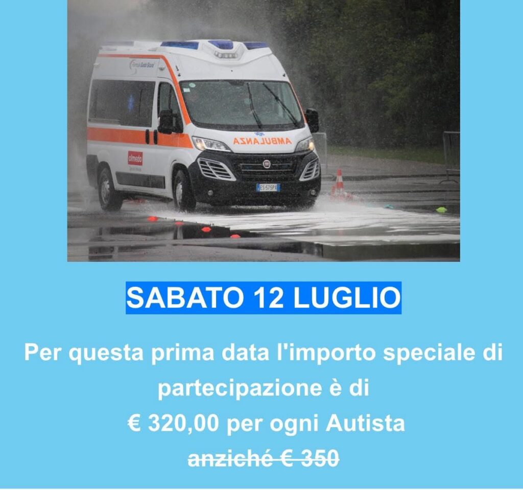 CORSO DI GUIDA SICURA A GINOSA! corso