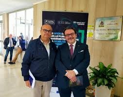 Pino GIORDANO, Segretario provinciale UGL Matera + Antonio BRAIA, Governatore Rotary International del Distretto 2120 di Puglia e Basilicata.