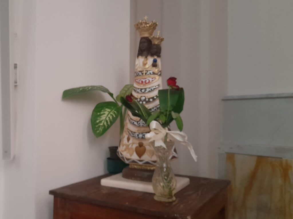 SABATO 6 SETTEMBRE CERIMONIA BENEDIZIONE NUOVA EDICOLA VOTIVA IN DEVOZIONE MADONNA DI LORETO madonna